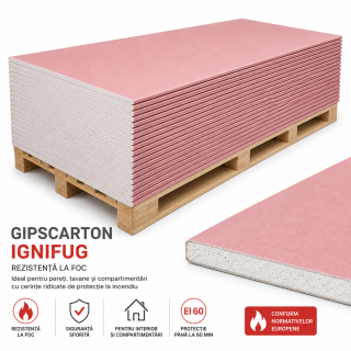 Gipscarton Ignifug